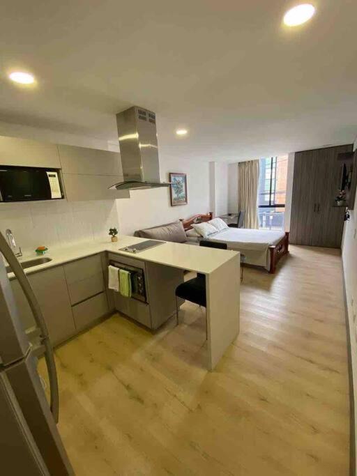 شقة Apartaestudio Galerias Loft 2051 بوغوتا المظهر الخارجي الصورة