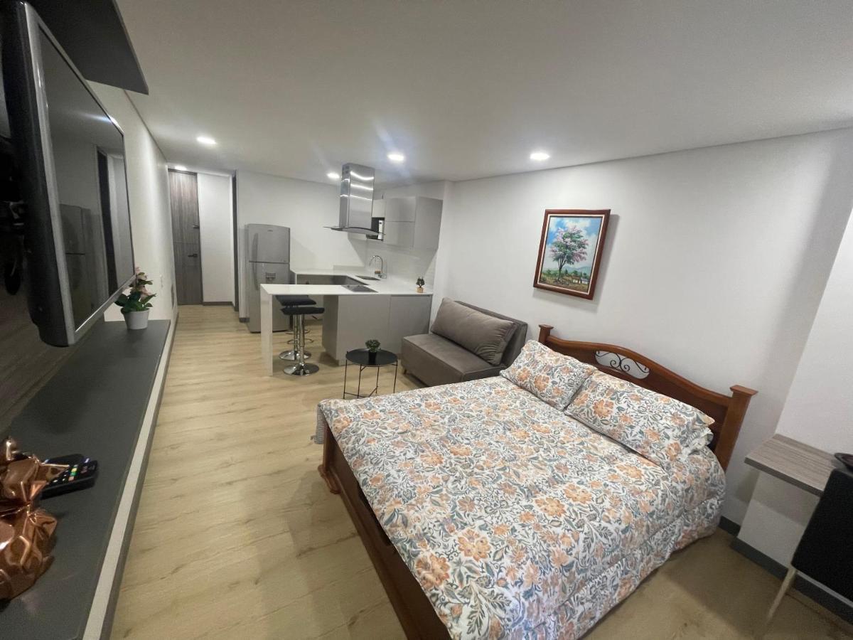 شقة Apartaestudio Galerias Loft 2051 بوغوتا المظهر الخارجي الصورة
